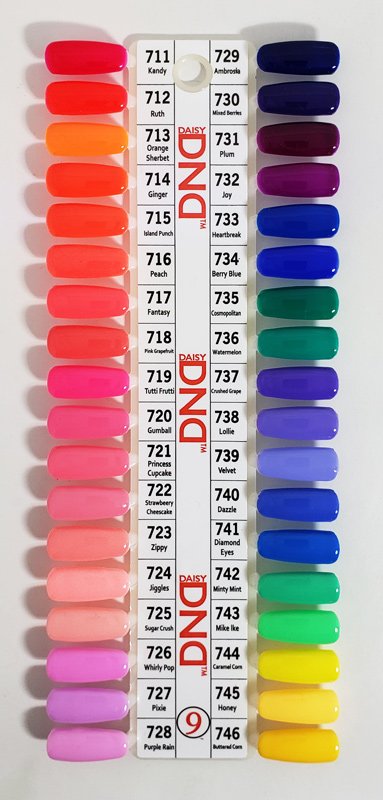 Dnd Duo Color Chart