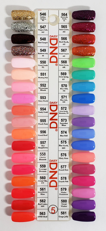 DND Duo - Color Chart 5